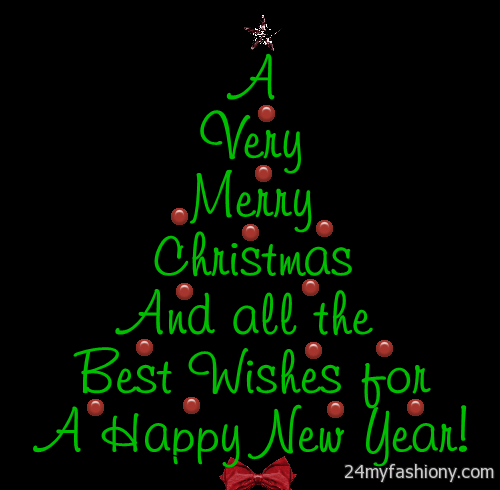 clipart merry christmas happy new year - photo #9