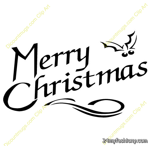 christmas words clipart - photo #47