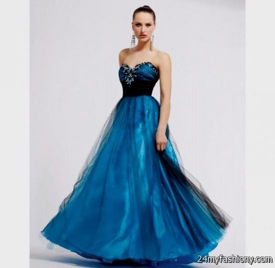 black and blue prom dress 2016-2017 » B2B Fashion
