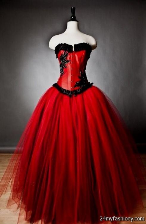 black and red ball gowns 2016-2017 » B2B Fashion
