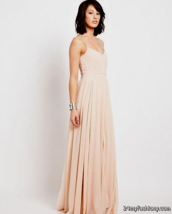 casual blush maxi dress looks | B2B Fashion