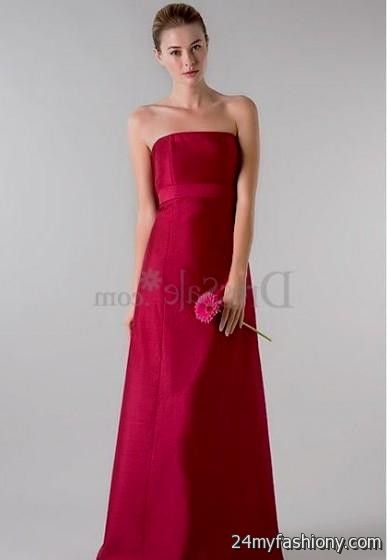 Dark Pink Bridesmaid Dress - Ocodea.com
