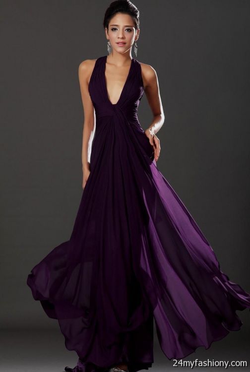 Dark Purple Evening Dresses Uk - Boutique Prom Dresses