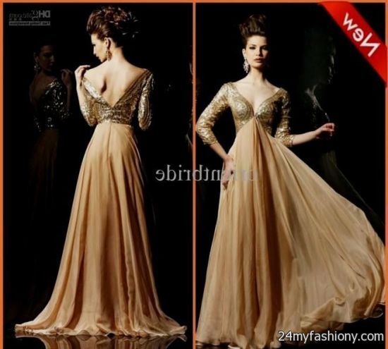 Designer evening gowns with sleeves 2016-2017 » B2B Fashion