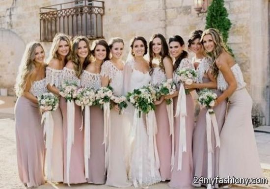 Dusty Pink Bridesmaid Dresses - Ocodea.com