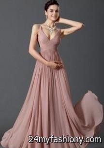 dusty rose chiffon bridesmaid dresses