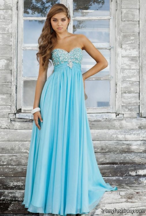 Collection Light Blue Prom Dresses Pictures - Reikian