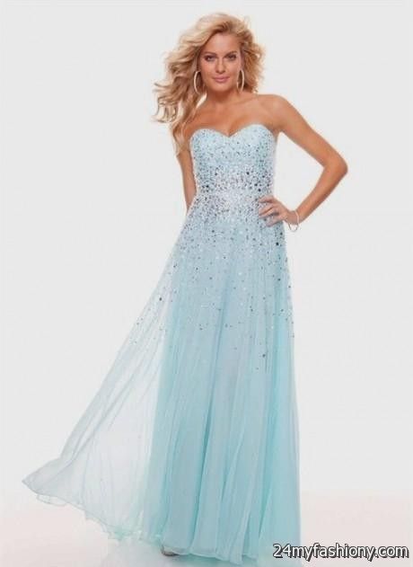 light blue sparkly prom dresses 2016-2017 | B2B Fashion