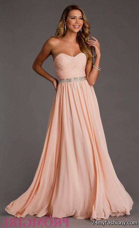 Prom Dresses Peach - Ocodea.com