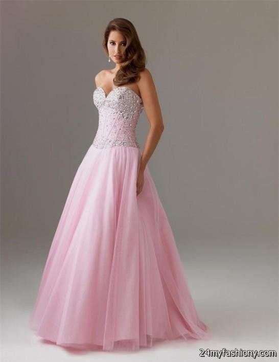 Pink Long Prom Dresses Photo Album - Reikian