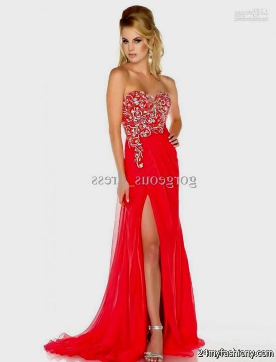 pretty red prom dresses 2016-2017 » B2B Fashion