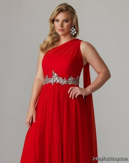 Plus size bridesmaid dresses red