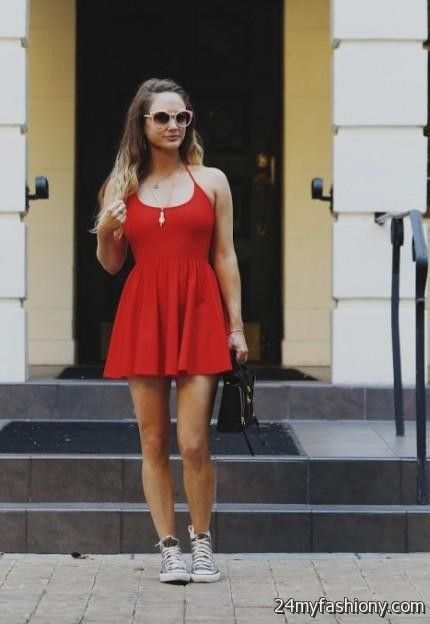 cocktail dress with converse