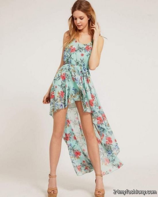 teen in summer dress