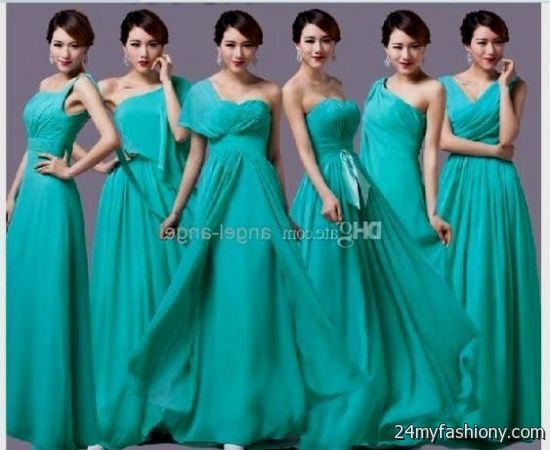 Tiffany Blue Bridesmaid Dresses 65