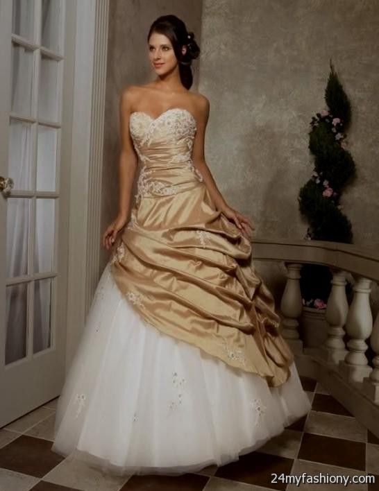 white and gold ball gowns 2016-2017 » B2B Fashion