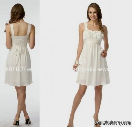 Images of White Spring Dresses - Reikian