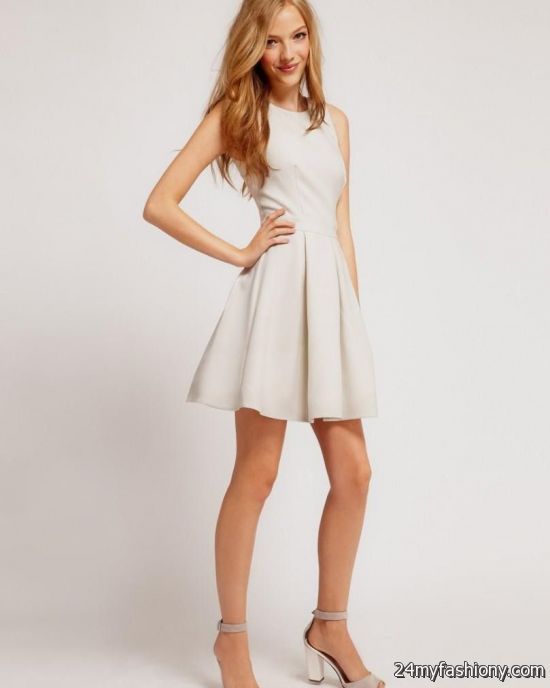 white spring dresses for juniors