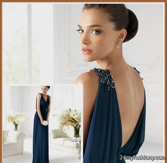 Collection Backless Evening Dresses Pictures - Reikian