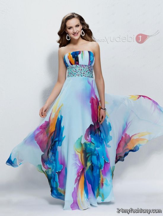 Multi Color Prom Dresses - Ocodea.com