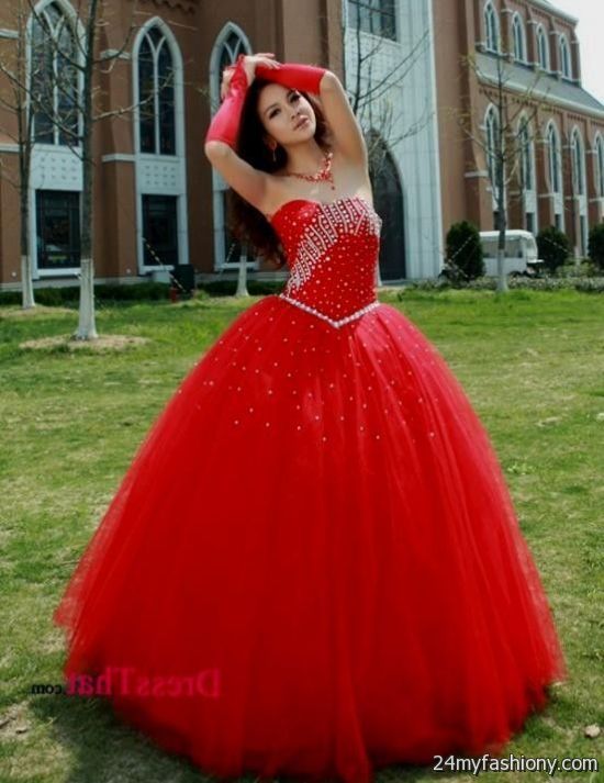 Collection Bright Red Prom Dress Pictures - Reikian
