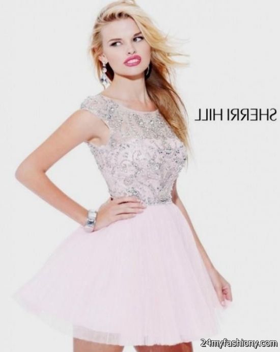 Images of Light Pink Homecoming Dresses - Reikian