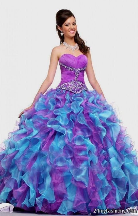 purple ball gown prom dresses 2016-2017 » B2B Fashion