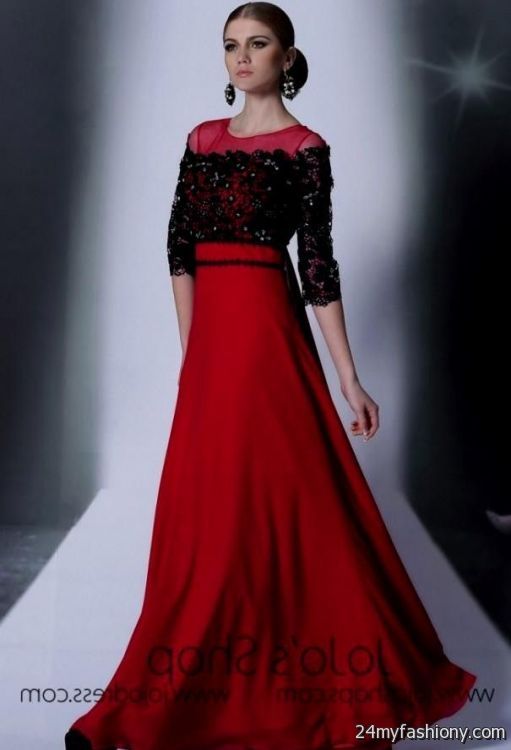 red and black evening gowns 2016-2017 » B2B Fashion