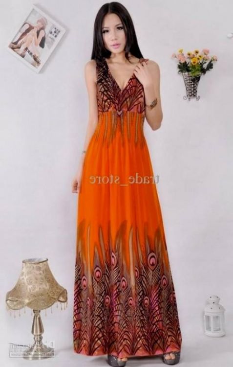 Images of Casual Maxi Dresses - Reikian