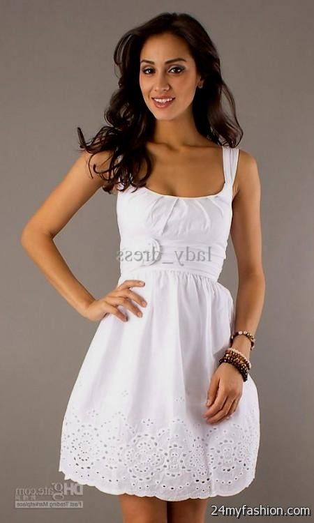 white summer dress uk