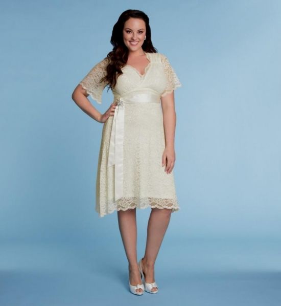ivory evening gown plus size