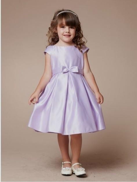 girls light purple dress