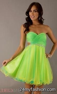neon party dresses for juniors