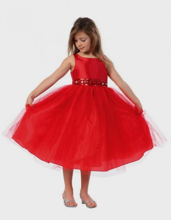 cute red dresses for kids