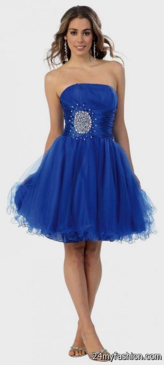 short blue formal dresses for juniors 2016-2017 » B2B Fashion