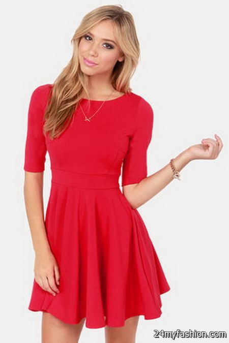 cheap red dresses for juniors