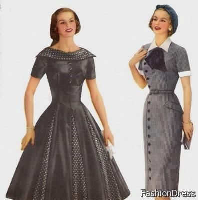 1950s dress styles 2017-2018