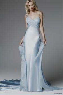 blue ombre wedding dress 2018