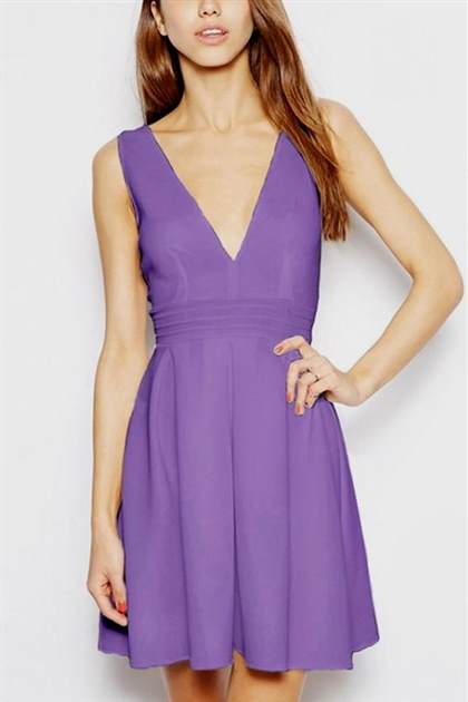 casual light purple dress 2017-2018