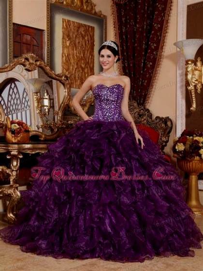 dark purple quinceanera dresses 2018