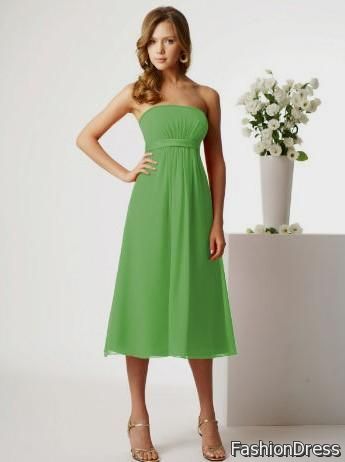 kelly green bridesmaid dress 2017-2018