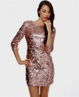 light pink and silver dress