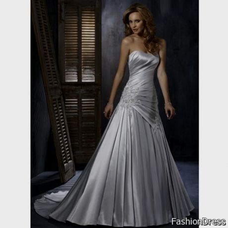 silver bridesmaid dresses plus size 2017-2018