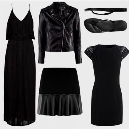 summer black maxi dress 2017-2018