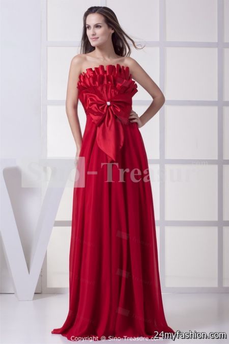 Bridesmaid dresses red 2018-2019