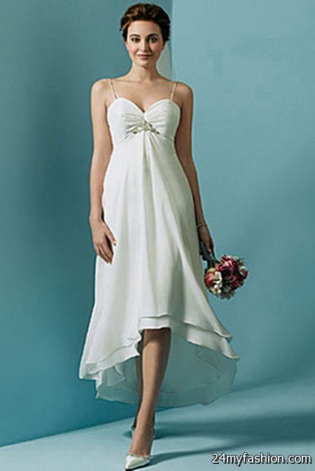 Casual bridal dresses 2018-2019