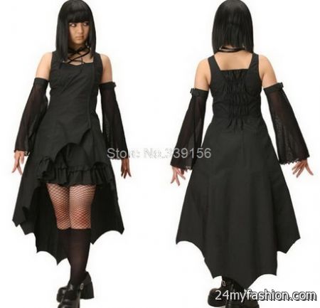 Gothic plus size dresses 2018-2019