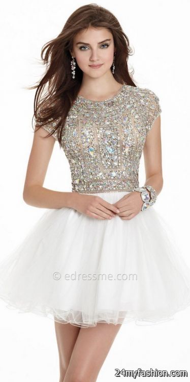 Homecoming dresses with sleeves 2018-2019