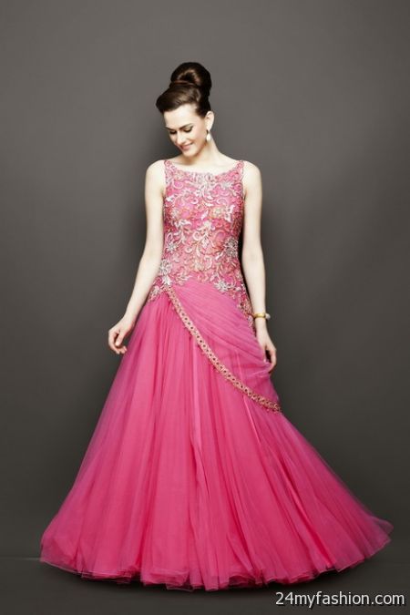 Indian cocktail dresses 2018-2019