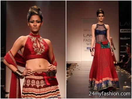 Indian cocktail dresses 2018-2019